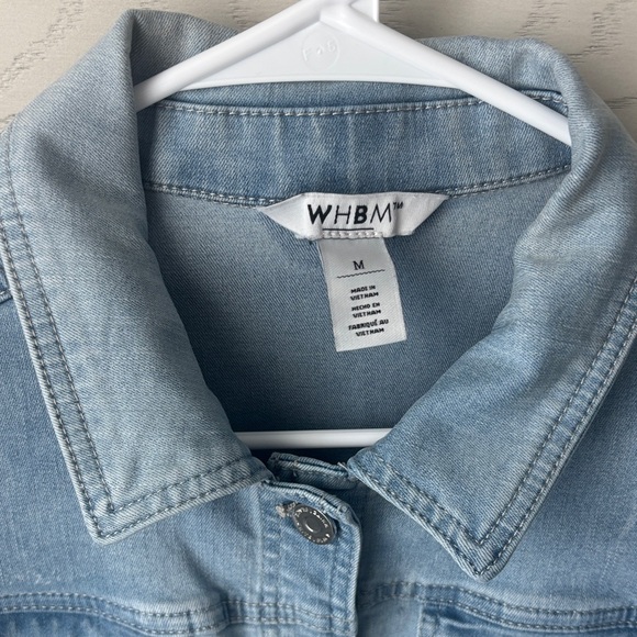 WHBM Light Blue Jean Jacket - Picture 3 of 8
